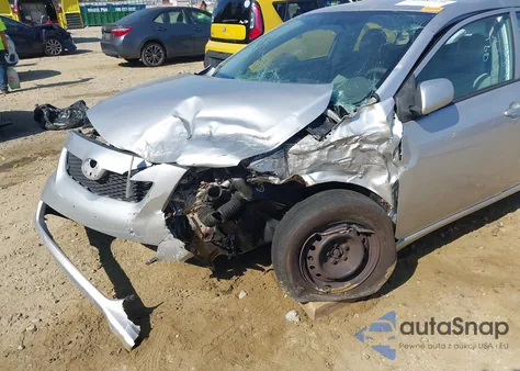 2010 Toyota Corolla Le z USA, uszkodzony, nr VIN 1NXBU4EE9AZ354890